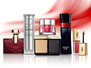 giorgio armani, ysl, guerlain & more! ends 31 jan 2019