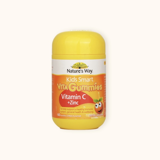 ПУТЬ ПРИРОДЫNature's Way - Kids Smart Vita Gummies Vitamin C & Zinc 60 Pastilles (parallel import) 