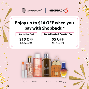 REGISTER SHOPBACK & GET DISCOUNT FOR SHOPPING IN STRAWBERRYNET!