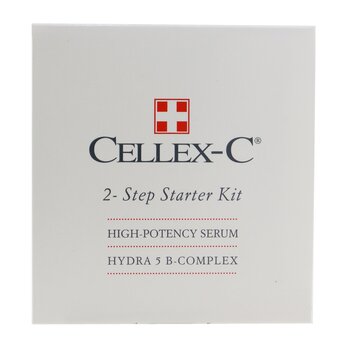 High Potency Serum 2 Step Starter Kit: High Potency Serum + Hydra 5 B-Complex  2x15ml/0.5oz