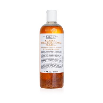 Calendula Herbal Extract Alcohol-Free Toner (Normal to Oil Skin)  500ml/16.9oz