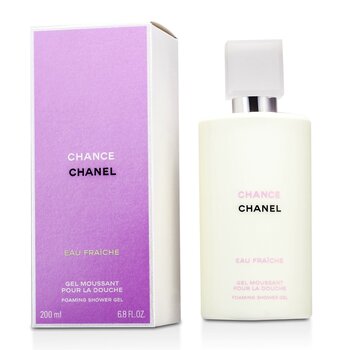 chanel chance eau fraiche foaming shower gel