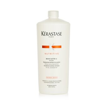 Kerastase Nutritive Bain Satin 2 שמפו מעשיר ומזין (לשיער יבש עד רגיש)  1000ml/34oz