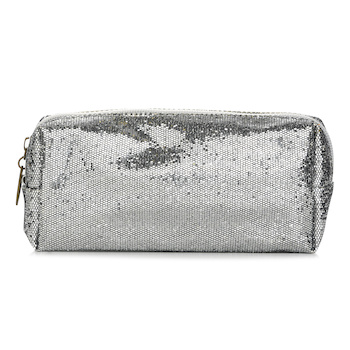 BAG Shine Cosmetic Bag - Silver Picture Color