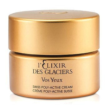 Intensywnie regenerujący krem pod oczy Elixir des Glaciers Vos Yeux Swiss Poly-Active Eye Regenerating Cream (nowe opakowanie)  15ml/0.5oz