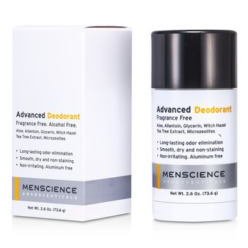 Advanced Deodorant - Fragrance Free 73.6g/2.6oz