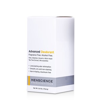 Advanced Desodorante- Libre Fragancias 73.6g/2.6oz