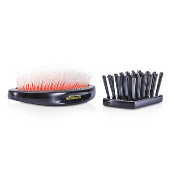 Nylon - Universal Military Nylon Medium Size Hair Brush  1pc