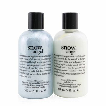Snow Angel Duo: Shower Gel 240ml + Body Lotion 240ml 2pcs