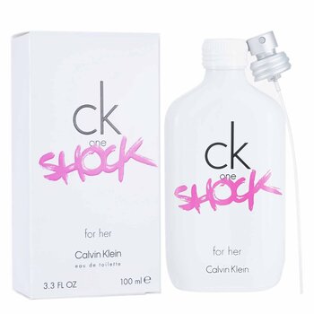 CK One Shock For Her Eau De Toilette Spray  100ml/3.4oz
