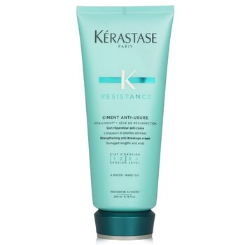 Resistance Ciment Anti-Usure Strengthening Anti-Breakage Cream - Rinse Out (For Damaged Lengths & Ends)  200ml/6.8oz
