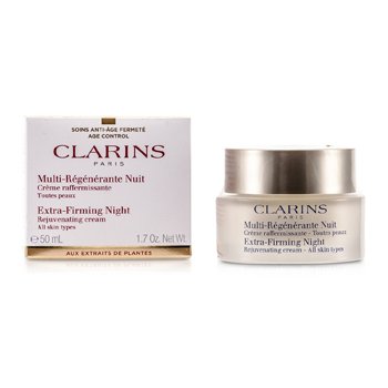 Clarins - Extra-Firming Night Rejuvenating Cream - All Skin Types 50ml ...
