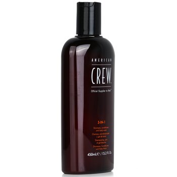 Men 3 en 1, Champú, Acondicionador y Gel Corporal  450ml/15.2oz