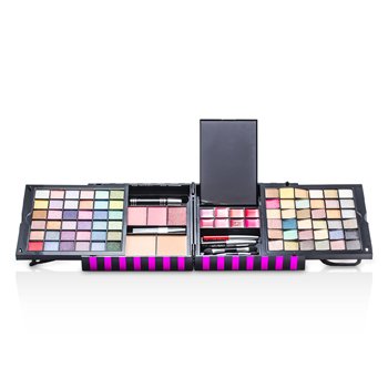 MakeUp Kit 398: (72x Eyeshadow, 2x Powder, 3x Blush, 8x Lipgloss, 1x Mini Mascara, 6x Applicator)  -