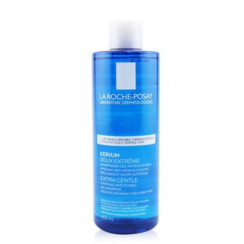 Kerium Extra Gentle Physiological Shampoo with La Roche-Posay Thermal Spring Water (For Sensitive Scalp)  400ml/13.5oz