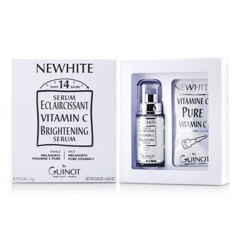 Newhite Vitamin C Brightening Serum (Brightening Serum 23.5ml/0.8oz + Pure Vitamin C 1.5g/0.05oz) 2pcs