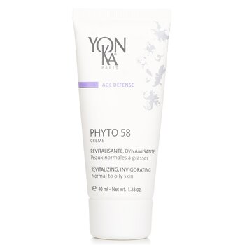 Yonka Age Defense Phyto 58 Creme With Rosemary - Revitalizing, Invigorating (Normal To Oily Skin) 40ml/1.38oz