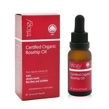 Certified Organic Rosehip Oil 20ml/0.67oz