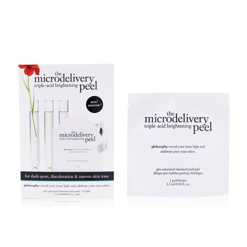 The Microdelivery Triple-Acid Brightening Peel Pads  12pads