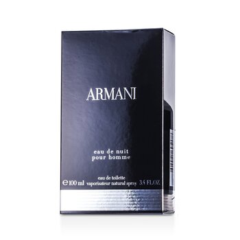 Armani Eau De Nuit Eau De Toilette Spray  100ml/3.4oz