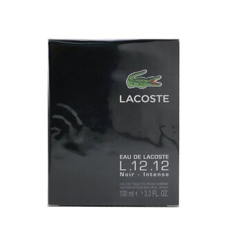 Eau De Lacoste L.12.12 Noir Eau De Toilette Spray 100ml/3.3oz