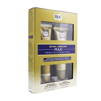 Retinol Correxion Max Wrinkle Resurfacing System: Anti-Wrinkle Treatment 30ml + Resurfacing Serum 30ml 2pcs