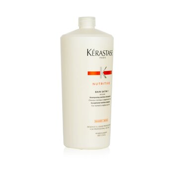 Nutritive Bain Satin 1 Șampon Nutritiv Excepțional (Pentru Păr Normal spre Ușor Uscat)  1000ml/34oz