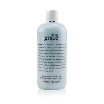 Living Grace Shampoo, Bath & Shower Gel  480ml/16oz