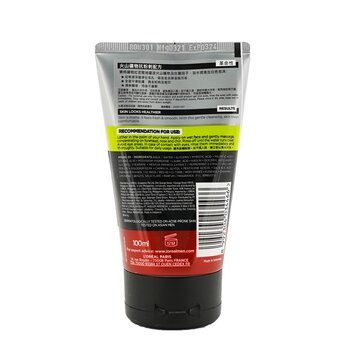 Men Expert Pure & Matte Espuma Roja de Volcán (Tubo)  100ml/3.4oz