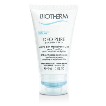 Deo Pure 24H Antiperspirant Cream (Sensitive Skin)  40ml/1.35oz