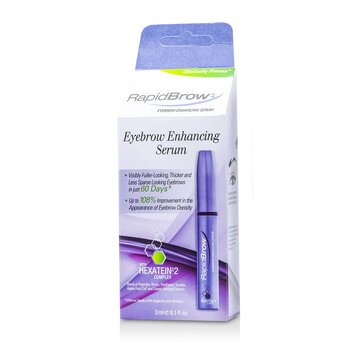 RapidBrow Eyebrow Enhancing Serum (With Hexatein 2 Complex) 3ml/0.1oz