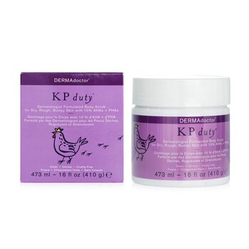 KP Duty Dermatologist Formulated Body Scrub  473ml/16oz