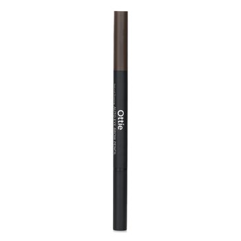 Ottie Natural Drawing Auto Eye Brow Pencil - #02 Dark Brown 0.2g/0.01oz