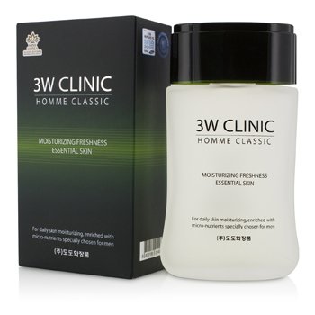 3W Clinic Homme Classic - Moisturizing Freshness Essential Skin 150ml/5oz
