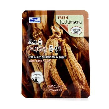 Mask Sheet - Fresh Red Ginseng 10pcs