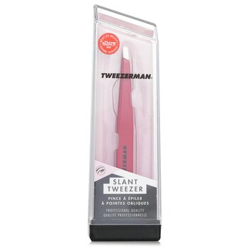 Tweezerman Mini Pinzas Inclinadas - Signature Red (Colección Estudio) Picture Color