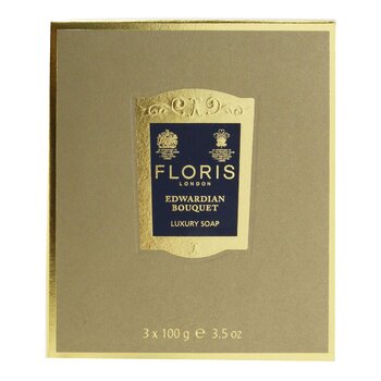 Edwardian Bouquet Luxury Soap  3x100g/3.5oz