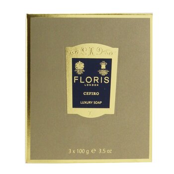 Cefiro Luxury Soap  3x100g/3.5oz