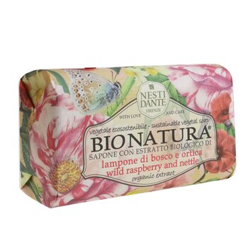 Bio Natura Sustainable Vegetal Soap - Wild Raspberry & Nettle  250g/8.8oz