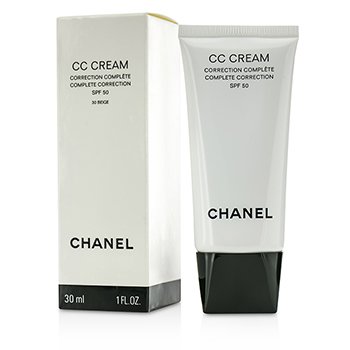 CCクリーム CHANEL CC CREAM 10BEIGE 30ml Chanel CC Cream Complete Correction SPF 50/PA++++ # 30 Beige 30ml