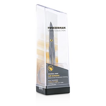 Tweezerman Stainless Steel Nail Scissors (Studio Collection) Picture Color