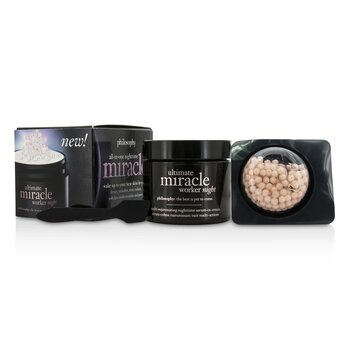 Ultimate Miracle Worker Night: Night Cream 50ml + Night Serum 10ml 2pcs