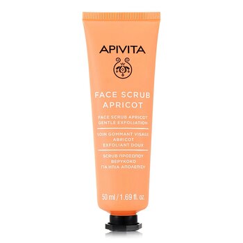 Face Scrub with Apricot - Gentle Exfoliating  50ml/1.83oz