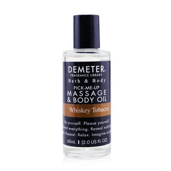 Demeter Whiskey Tobacco Massage & Body Oil 60ml/2oz