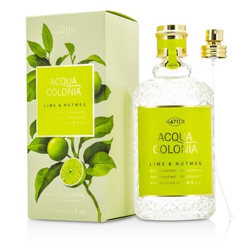 Acqua Colonia Lime & Nutmeg Eau De Cologne Spray  170ml/5.7oz