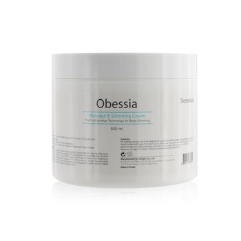 Obessia Massage & Slimming Cream 500ml/16.7oz