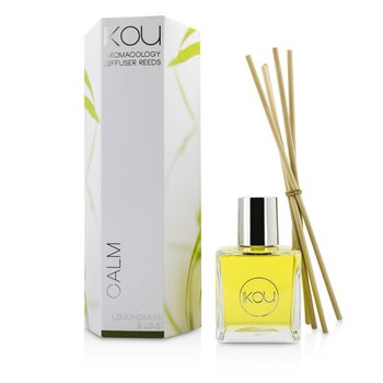 Aromacology Diffuser Reeds - Calm (Lemongrass & Lime - 9 months supply)  175ml