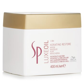 SP Luxe Oil Keratin Restore Mask (Reconstructs Hair Fiber)  400ml/13.5oz