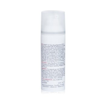 UV Clear Facial Sunscreen - For Skin Types Prone To Acne, Rosacea & Hyperpigmentation  48g/1.7oz