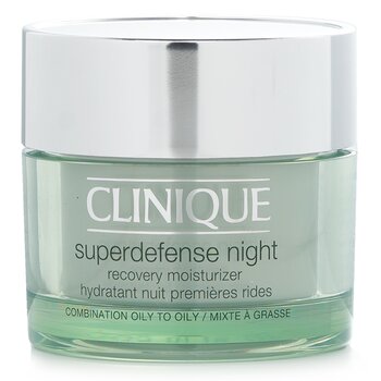Superdefense Night Recovery Moisturizer - For Combination Oily To Oily  50ml/1.7oz
